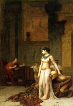 Caesar And Cleopatra Artwork by Jean Leon Gerome