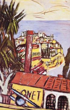Monaco Artwork by Max Beckmann