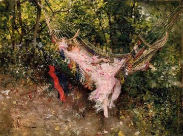 The Hammock Artwork by Giovanni Boldini