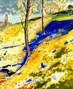 Fauve Landscape Artwork by Alfred Henry Maurer