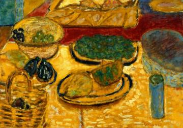 The Dessert Artwork by Pierre Bonnard