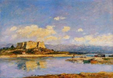 Antibes, Fort Carre Artwork by Eugène-Louis Boudin