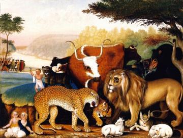 Peaceable Kingdom Artwork by Edward Hicks