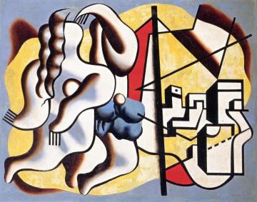 The Dancers Artwork by Fernand Léger