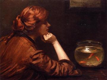 An Idle Moment Artwork by John White Alexander
