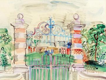 La Ferme Louis Xiii Artwork by Raoul Dufy