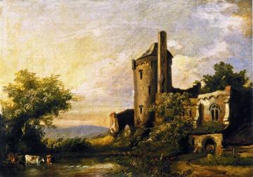 Landscape with Castle Artwork by Charles Henry Miller