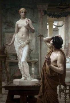 Pygmalion and Galatea Artwork by Ernest Normand