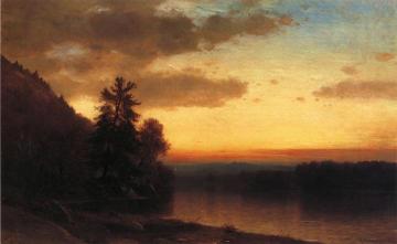 Adirondack Twilight Artwork by Samuel Colman Jr.