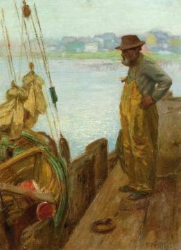 Gloucester Fisherman Artwork by Edward Potthast