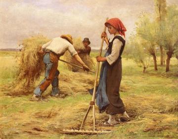 Hay Making Artwork by Julien Dupre