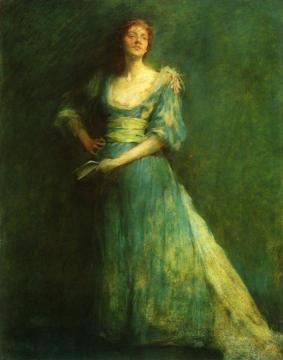 Comedia Artwork by Thomas Wilmer Dewing