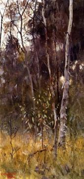 At The Falling Of The Year Artwork by Frederick McCubbin