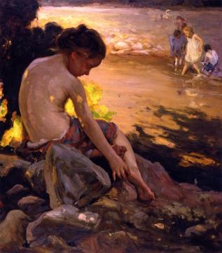 The Water Nymph Artwork by Jean Mannheim