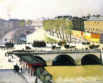 The Pont Saint-Michel Artwork by Albert Marquet