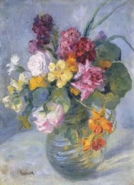 Floral Still Life Artwork by Edward Cucuel