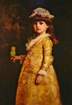 Miss Margaret Millais Artwork by Sir John Everett Millais