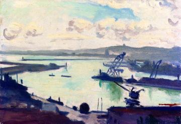 The Port of Algiers Artwork by Albert Marquet