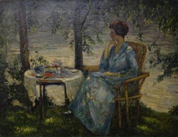 Summer Reflections Artwork by Edward Cucuel