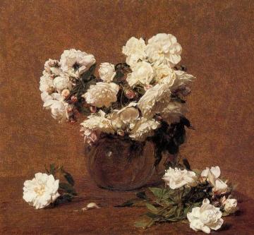 Roses Aime Vieberg Artwork by Henri Fantin-Latour