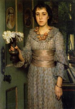 Anna Alma-Tadema Artwork by Sir Lawrence Alma Tadema