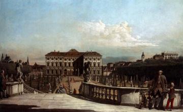 Liechtenstein Garden Palace In Vienna Seen From The East Artwork by Bernardo Bellotto