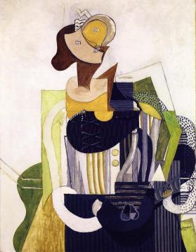 Woman with a Guitar Artwork by Georges Braque