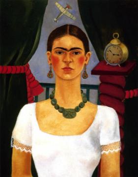Self-portrait Artwork by Frida Kahlo