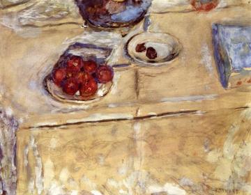 Still Life with Plum Pits Artwork by Pierre Bonnard