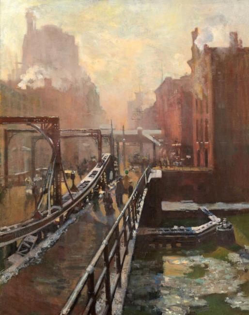 The Coffee House Artwork by Alson Skinner Clark