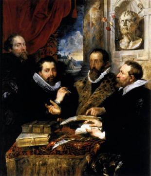 The Four Philosophers Artwork by Peter Paul Rubens