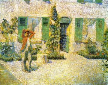 French Farmhouse Artwork by Phillip Leslie Hale