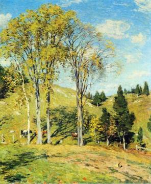September Artwork by Willard Leroy Metcalf
