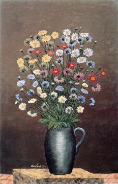 Pitcher With Daisies Artwork by André Bauchant