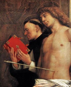 San Giobbe Altarpiece (detail) Artwork by Giovanni Bellini