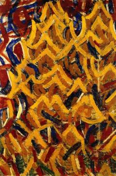 Young Spruce Artwork by Christian Rohlfs