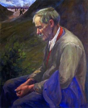 Old Man Artwork by Jean Mannheim