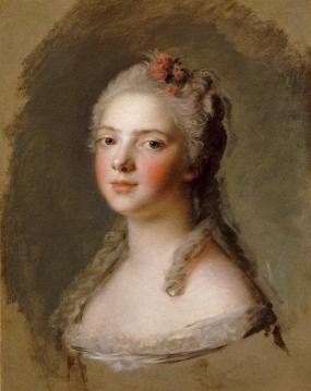 Madame Adélaïde de France Artwork by Jean-Marc Nattier