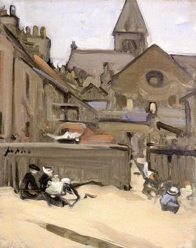 North Berwick Sands Artwork by Samuel John Peploe