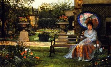 In the Pleasaunce Artwork by John Atkinson Grimshaw