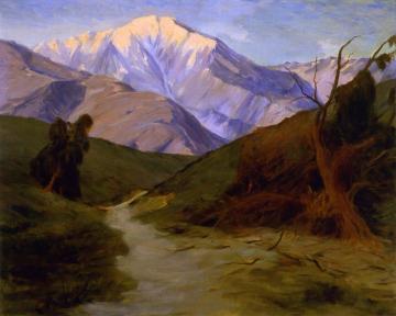 San Jacinto and Path Artwork by Jean Mannheim