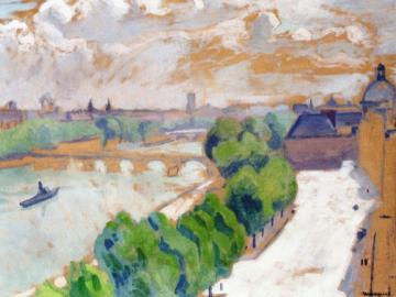 Paris, The Institute and the Quai Malaquais Artwork by Albert Marquet