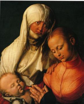 Virgin and Child with St. Anne Artwork by Albrecht Dürer
