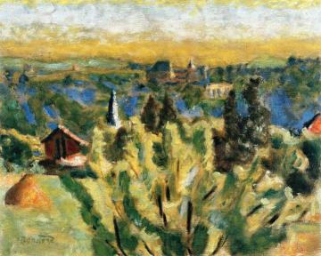 Church in the Valley Artwork by Pierre Bonnard