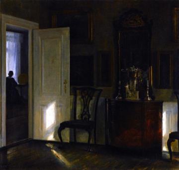 Interior Artwork by Carl Vilhelm Holsoe