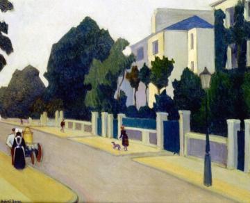 Queen's Road, St. John's Wood Artwork by Robert Bevan