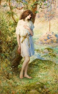 The Vigil Artwork by William Henry Margetson