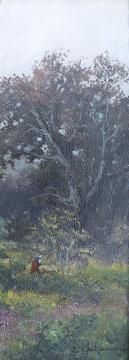 The Berry Gatherer Artwork by Adolf Kaufmann