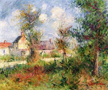 Landscape in Normandy Artwork by Gustave Loiseau