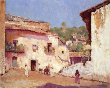 The Inn, Taxco Artwork by Alson Skinner Clark